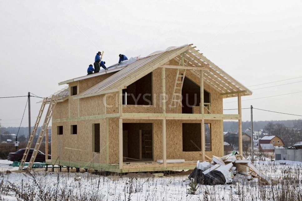 Строительство домов из СИП-панелей под ключ Омске