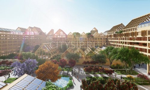 Деревянный город, приспособленный к карантину, будет построен в Китае
