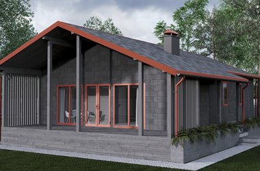 Проект П-1022-1, 124.0 м²