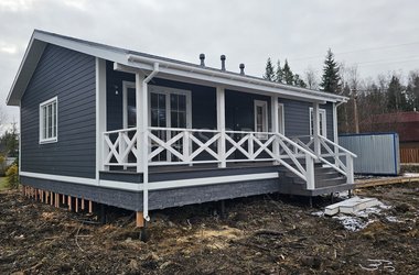 Построенный дом П-43-5, 120 м²