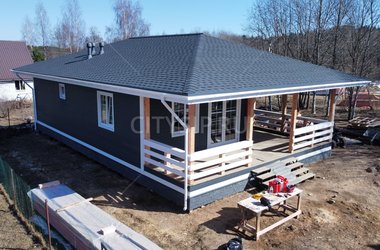 Построенный дом П-43-3, 129 м²