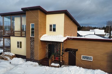 Построенный дом П-234, 181 м²