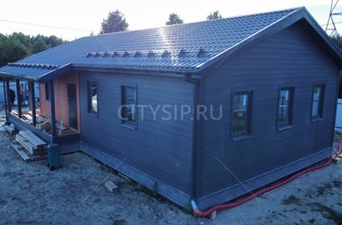 Построенный дом П-1022, 137 м²