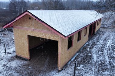 Построенный дом П1-113Х, 113 м²