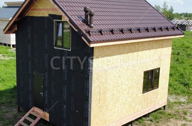 Построенный дом П-1016, 94 м²