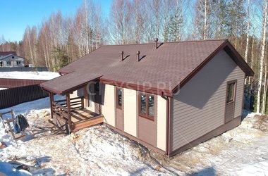 Построенный дом П-43-2, 132 м²