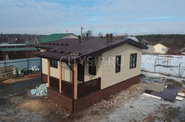 Построенный дом П-27-1, 60 м²