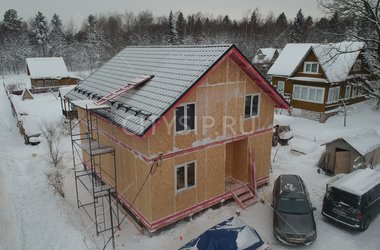 Построенный дом П-19-1, 162 м²