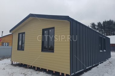 Построенный дом П-105-1, 98 м²