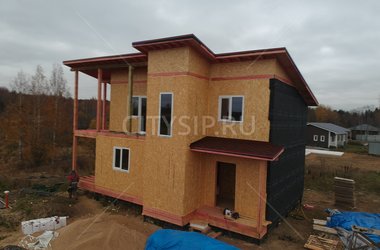 Построенный дом П-234, 181 м²