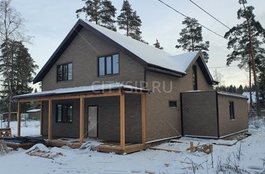 Построенный дом П-350, 313 м²