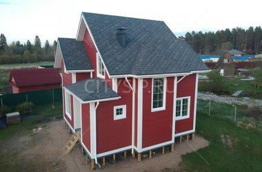 Построенный дом П-95-1, 109 м²