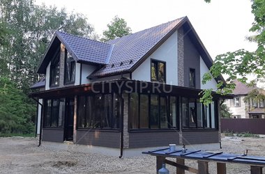 Построенный дом П-282, 282 м²