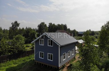 Построенный дом П-130, 130 м²