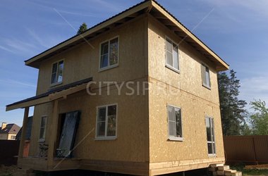 Построенный дом П-126, 126 м²