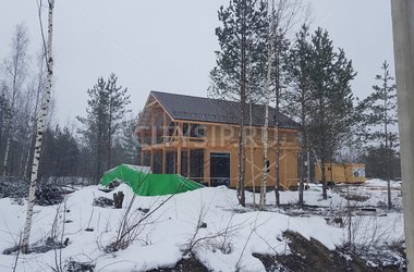 Построенный дом П-156, 156 м²