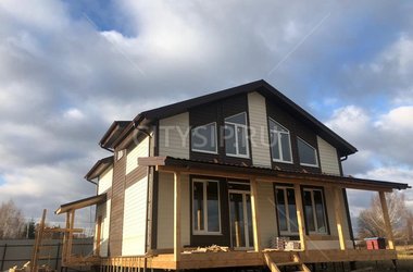 Построенный дом П-193, 193 м²