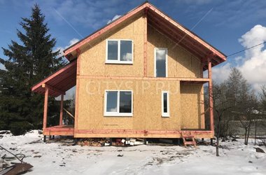 Построенный дом П-102, 76 м²