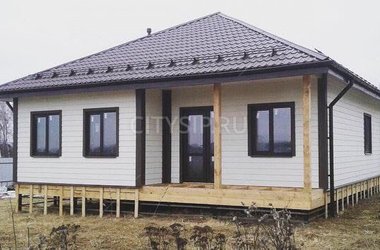 Построенный дом П-100, 100 м²
