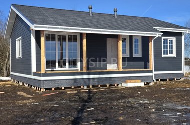 Построенный дом П-43-7, 197 м²