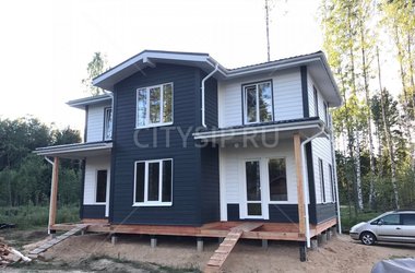 Построенный дом П-202, 203 м²