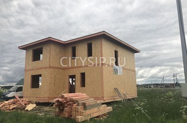 Построенный дом П-170, 170 м²