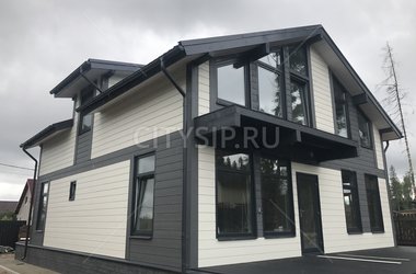 Построенный дом П-23, 212 м²