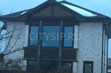 Построенный дом П-37, 198 м²