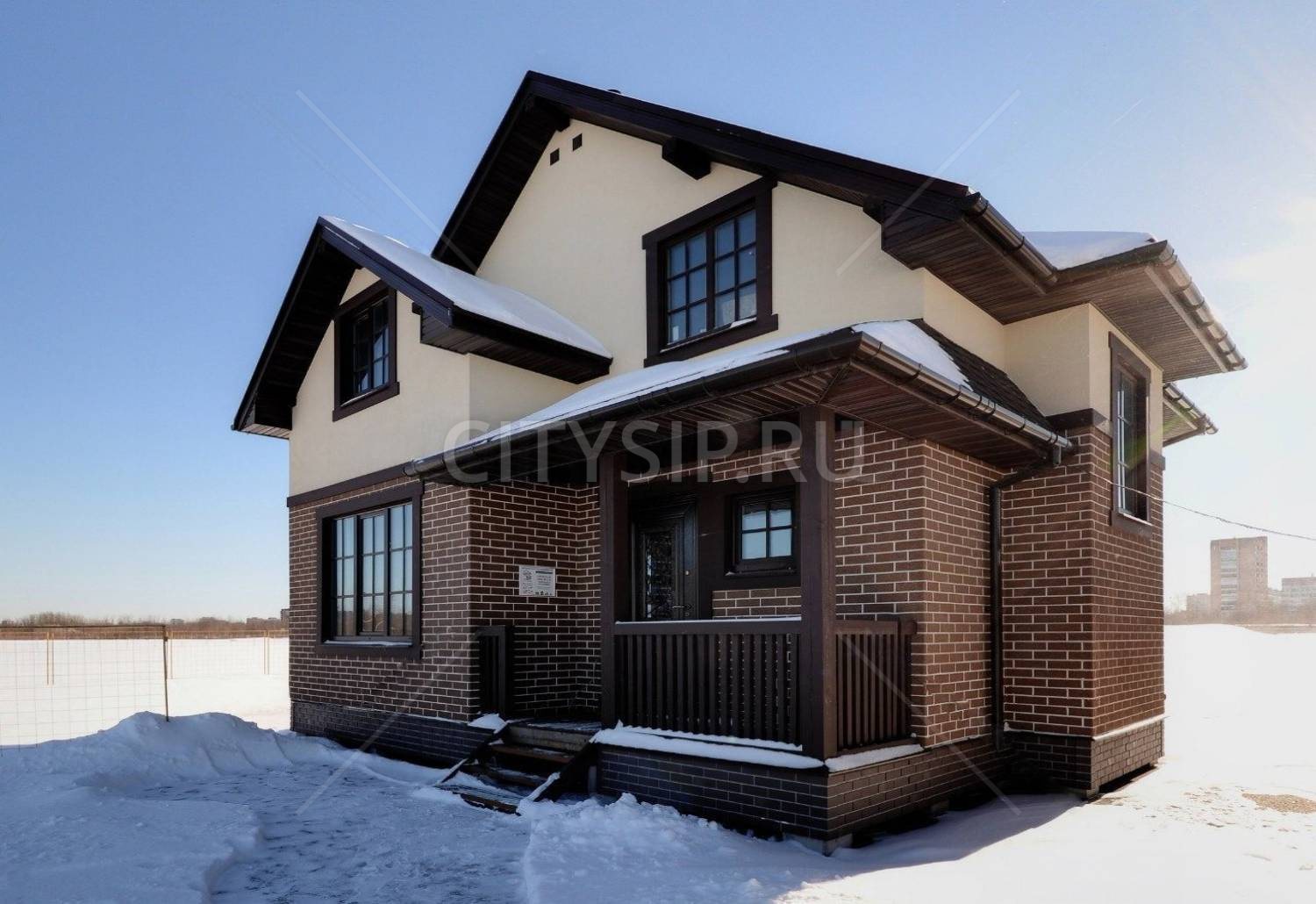 Дом из СИП-панелей под ключ — строительство в Санкт-Петербурге